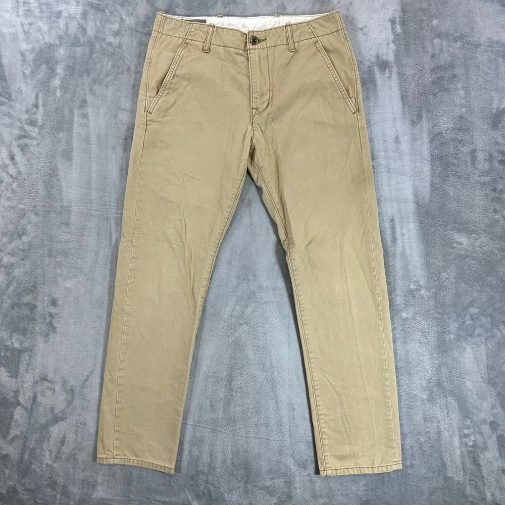 Levi's Chino Pants Mens Size 30x30 Tan Straight Leg Cotton Pants